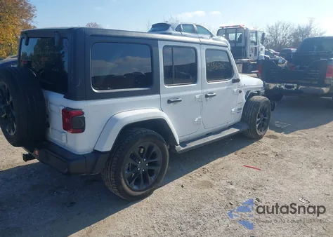 2021 Jeep Wrangler 4Xe Unlimited Sahara 4X4 from USA, damaged, VIN 1C4JJXP67MW781865